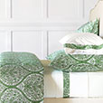 Adelle Percale Pillowcase In Grass