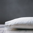 Emilio Jacquard Stripe Pillowcases in White