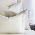 Vail Percale Pillowcase In Ivory