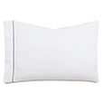 ZERAFINA SILVER STITCH PILLOWCASE