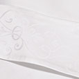 Ornato White Pillowcase