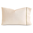 Linea Ecru/Oliva Pillowcase