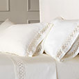 Juliet Lace Pillowcase in Ivory/Ivory