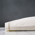 Enzo Ivory/Bisque Pillowcase