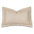 Deluca Sateen Queen Sham in Almond