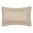 Deluca Sateen Queen Sham in Almond