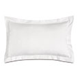 Deluca Sateen Queen Sham in White