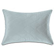 Viola Quilted Queen Sham in Sea