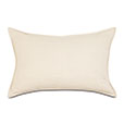 Brera Flannel Queen Sham In Ivory