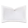 Matera Pique Queen Sham in White