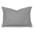 Shiloh Linen Queen Sham in Cement