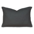 Shiloh Linen Queen Sham in Charcoal