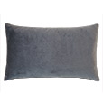 Nova Quilted Velvet Queen Sham in Slate