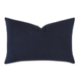 Hansel Flannel Queen Sham In Navy