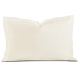 Fresco Luxe Ivory Queen Sham