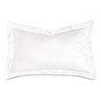 Fresco Sateen Queen Sham in White