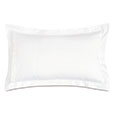 Fresco Sateen Queen Sham in White