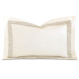 Cornice Lunetta Ivory/Pearl Queen Sham