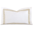 Cornice Lunetta White/Pearl Queen Sham