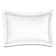 Celine Lace Queen Sham in Champagne