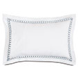 Celine Lace Queen Sham in Silver