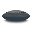 Rudy Border Accent Pillow In Blue