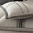 Reign Nailheads Decorative Pillow