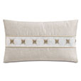 ROMILLY EMBROIDERED INSERT DECORATIVE PILLOW