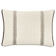 ROSECLIFF TRIM APPLIQUE DECORATIVE PILLOW