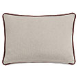 Rufus Embroidered Decorative Pillow