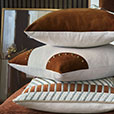 Rufus Nubuck Leather Decorative Pillow