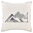 RIVER EMBROIDERED DECORATIVE PILLOW