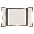 RIVER NAILHEADS DECORATIVE PILLOW