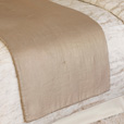 Aeriel Gold Bed Scarf