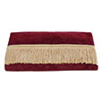 Peele Merlot Bed Scarf
