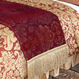 Peele Merlot Bed Scarf