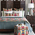 Akela Ikat Bed Scarf
