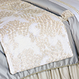 Jolene Metallic Bed Scarf