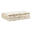 Marceau Metallic Marble Bed Scarf