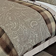 HIGHLAND PAISLEY BED SCARF