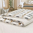 LEVI EMBROIDERED BED SCARF