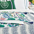 BOCA RATON JACOBEAN BED SCARF