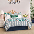 BOCA RATON JACOBEAN BED SCARF
