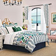 BOCA RATON JACOBEAN BED SCARF