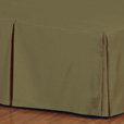 Fresco Classic Oliva Pleated Bed Skirt