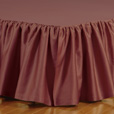 Fresco Classic Shiraz Ruffled Bed Skirt