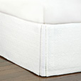 Mea White Bed Skirt
