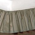 Freda Ruffled Bed Skirt in Cornflower