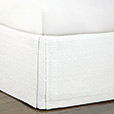 Mea White Bed Skirt