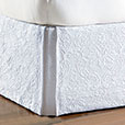 Sandrine White Bed Skirt